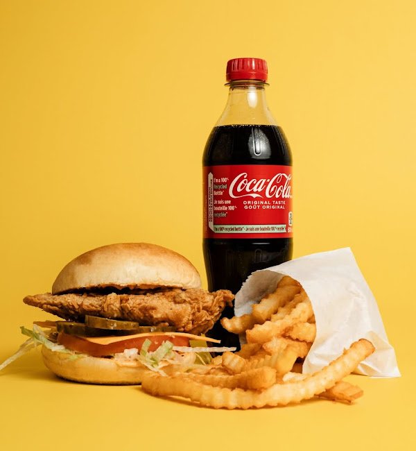 Chicken Sandwich Combo - Best halal chicken sandwich in Saskatoon